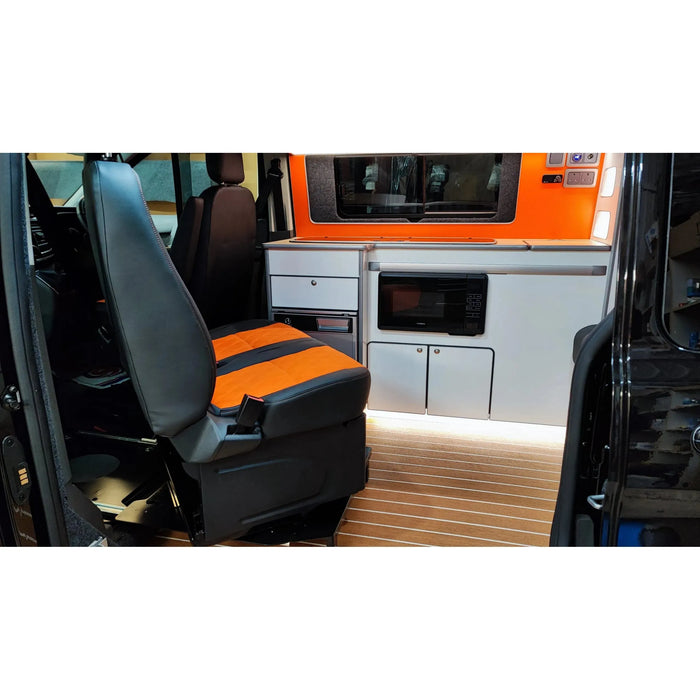 Ford Transit Custom double seat swivel MS-Craft